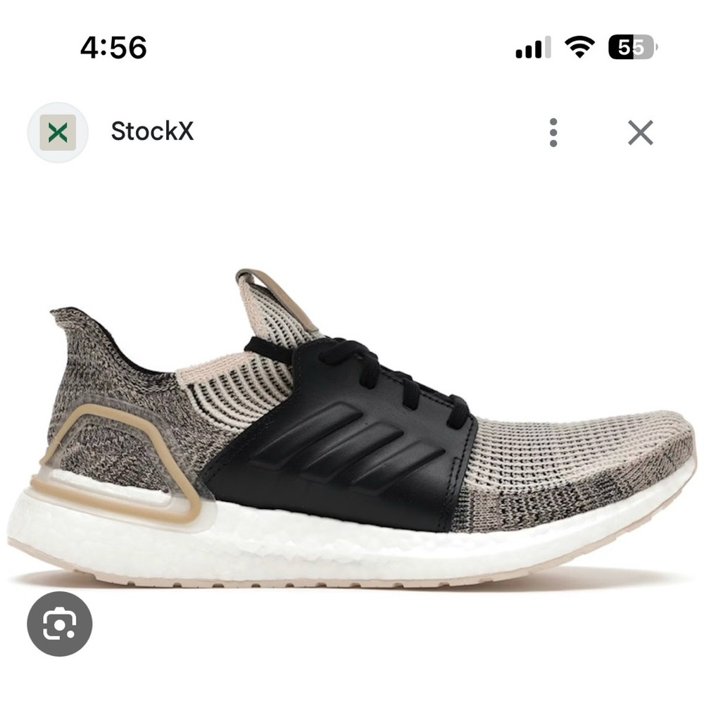 Adidas Ultraboost Women's Running Shoes  in Black and Cream